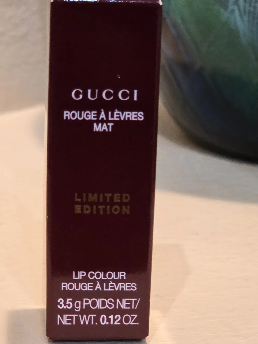 Gucci Rouge à Lèvres Mat 126 Amanda Dawn Limited Edition Lipstick NEW
